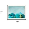HomeRoots Adventure Awaits White Framed Print Wall Art - 3 of 4