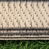 DOMETOUR Outsunny Reversible Outdoor Rug, 9' x 18' Waterproof Floor Mat, Portable RV Camping Carpet for Backyard, Deck, Picnic, Beach, Black & Beige - 4 of 4