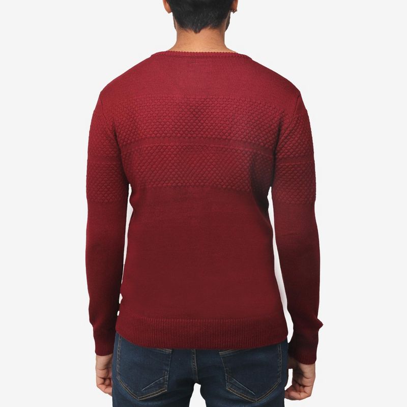 X RAY Men's Slim Fit Pullover V-Neck Sweater, Sweater for Men Fall Winter, 2 of 6