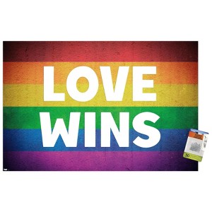 Trends International Love Wins Unframed Wall Poster Prints - 1 of 4