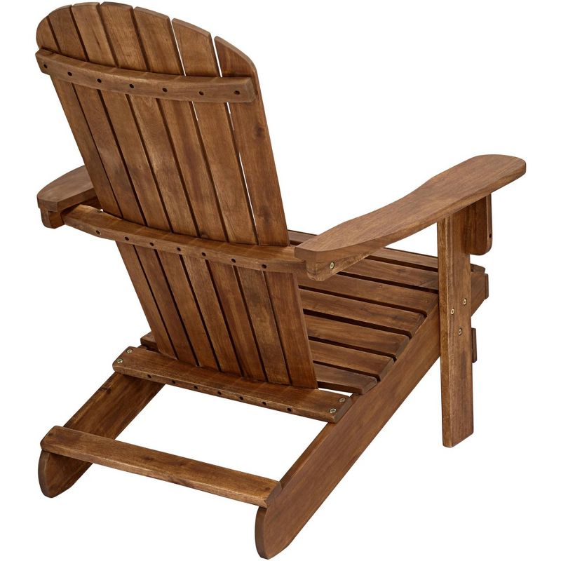 Teal Island Designs Cape Cod Natural Wood Adirondack Chair, 5 of 9
