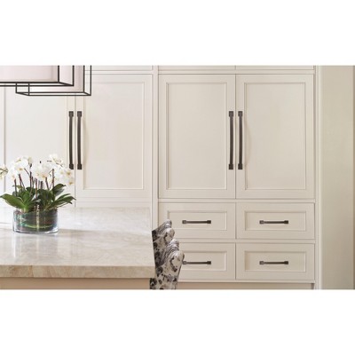Candler 8" Black Bronze Appliance Pull with Mounting Hardware