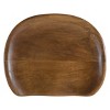 Treasure Trove Manna Adjustable Stool Brown/Black: Saddle Shape, No Assembly, Iron Frame, 320lb Capacity - 3 of 4