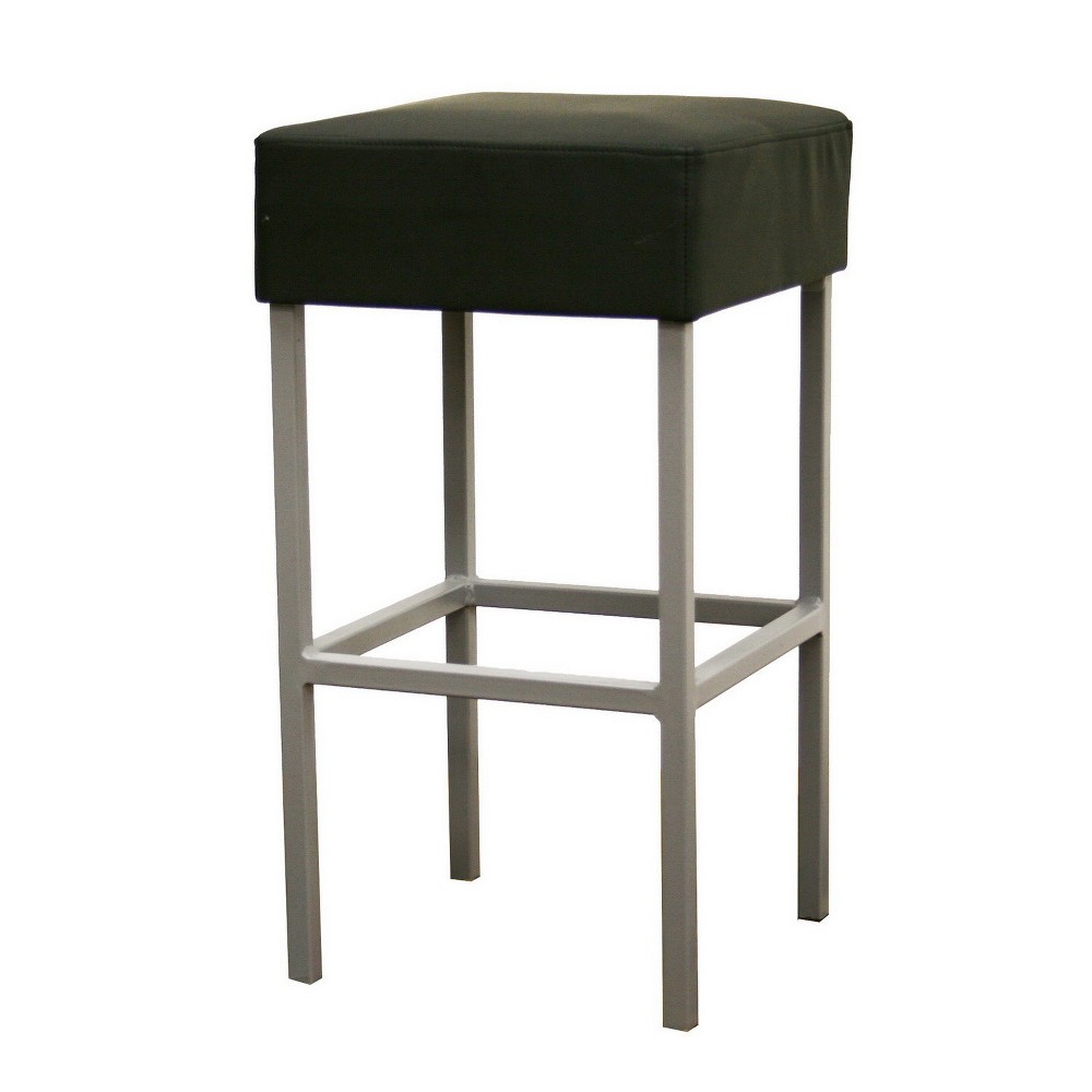 UPC 878445009700 product image for Andante Faux Leather Counter Stool Black - Baxton Studio | upcitemdb.com