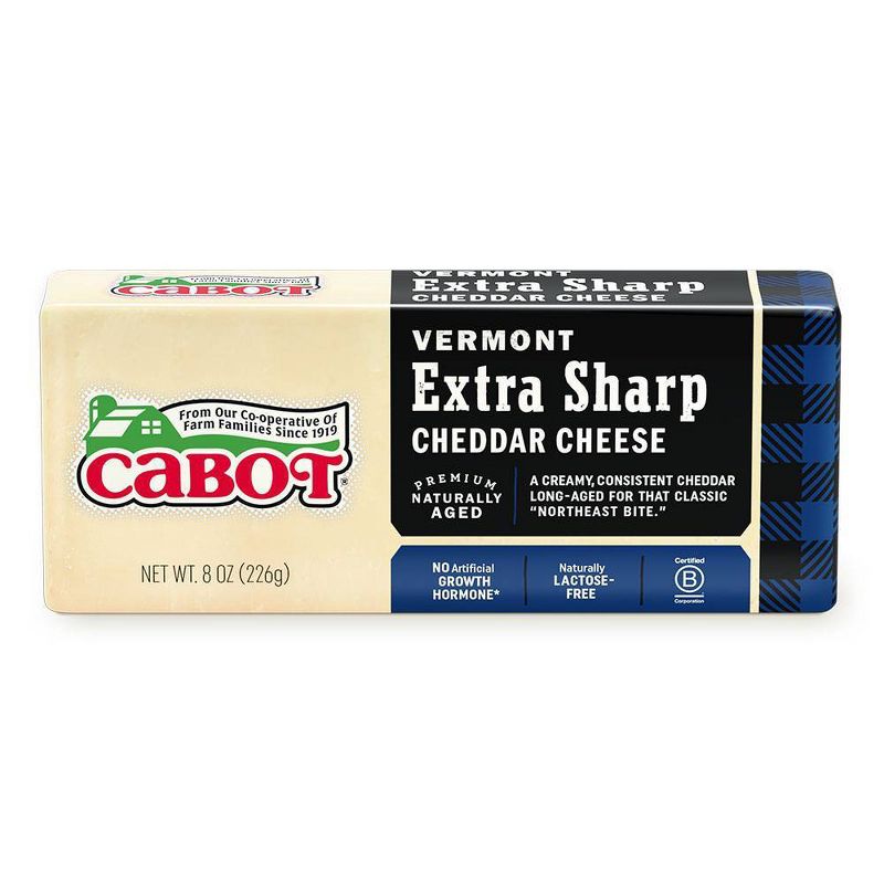Cabot Creamery Extra Sharp Cheddar Cheese - 8oz, 1 of 4