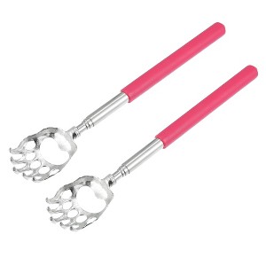 Unique Bargains Extendable Bear Claw Stainless Steel Back Scratcher for Men and Women - 1 of 4