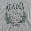 Men's Acadia National Park Pine Wreath Crewneck Sweatshirt - 2 of 4