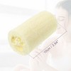 Unique Bargains Natural Shower Loofah Sponge Beige 3.94" 3 Pcs - 4 of 4
