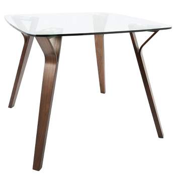 38" Folia Mid-Century Modern Dining Table - LumiSource