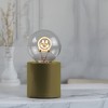 West & Arrow Smiley Face Filament LED Light Bulb Green - 3 of 3