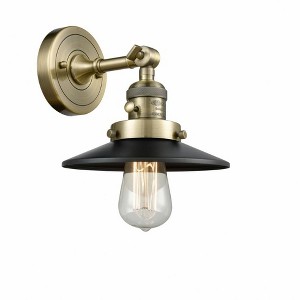 Railroad - 1 Light Wall Sconce In Traditional Style-8 Inches Tall and 8 Inches Wide - 1 of 1