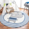 Carousel Kids CRK126 Power Loomed Area Rug  - Safavieh - 2 of 3