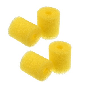 Unique Bargains Aquarium Pre Filter Foam Roll Foam Sponge Roll Intake Filter for Fish Tank 7.5x6.5x2cm 4 Pcs - 1 of 4