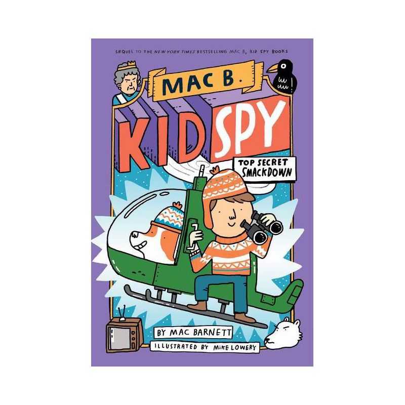 Top-secret Smackdown -  (Mac B., Kid Spy) by Mac Barnett (Hardcover), 1 of 2