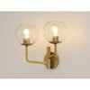 Maxim Lighting Branch 2 - Light Vanity in  Natural Aged Brass - 4 of 4