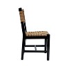 Storied Home Willowbrook Dining Chair Black: Mahogany Frame, Armless Design, Spot Clean - 2 of 4