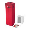 Elf Stor 40" Tall Wrapping Paper Storage Box with Lid Red - image 2 of 4