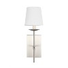 Elegant Lighting Eclipse 1 light Burnished Nickel and White shade wall sconce - 3 of 4