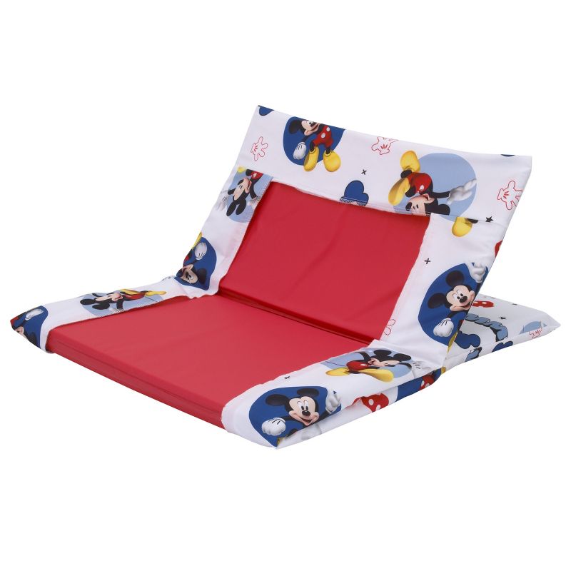 Disney Mickey Mouse Preschool Nap Pad Sheet in Blue, 3 of 4