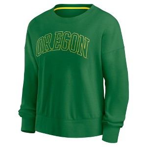 NCAA Oregon Ducks Women's Crew Shirt - 1 of 3