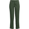 Lands' End Women's Mid Rise Classic Straight Leg Chino Ankle Pants - 3 of 3
