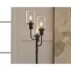 Jaak Metal Floor Lamp Bronze - Signature Design by Ashley: 3-Light, Glass Shades, Edison Bulbs - 4 of 4