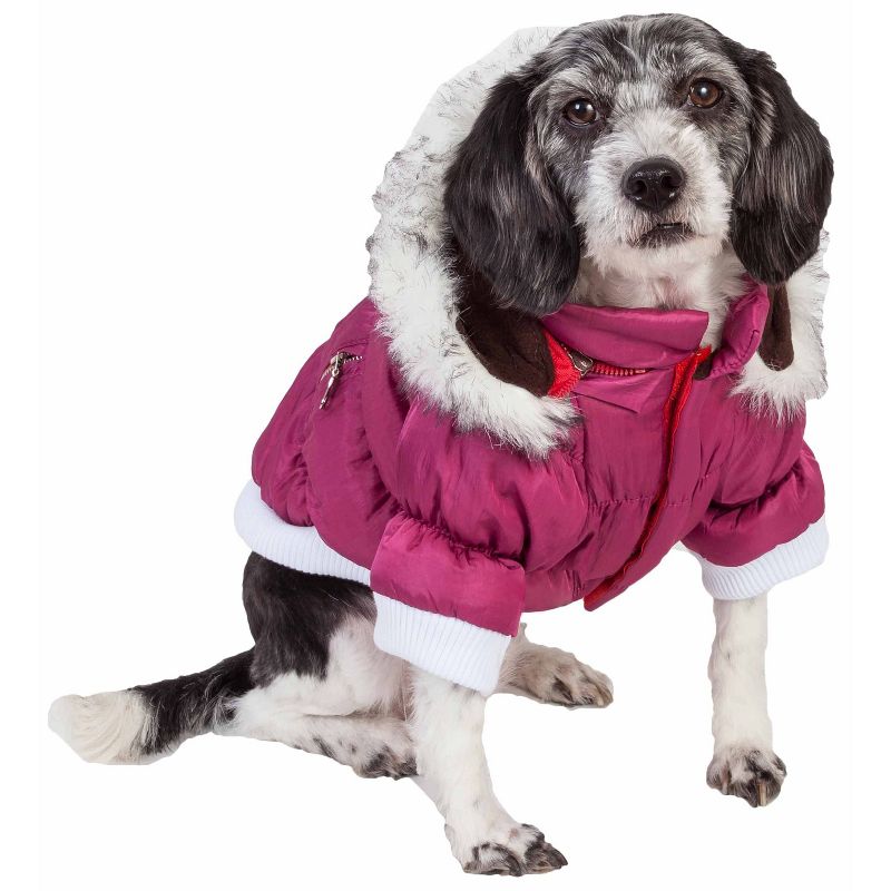 Pet Life Metallic Fashion Dog and Cat Parka Coat, 2 of 9