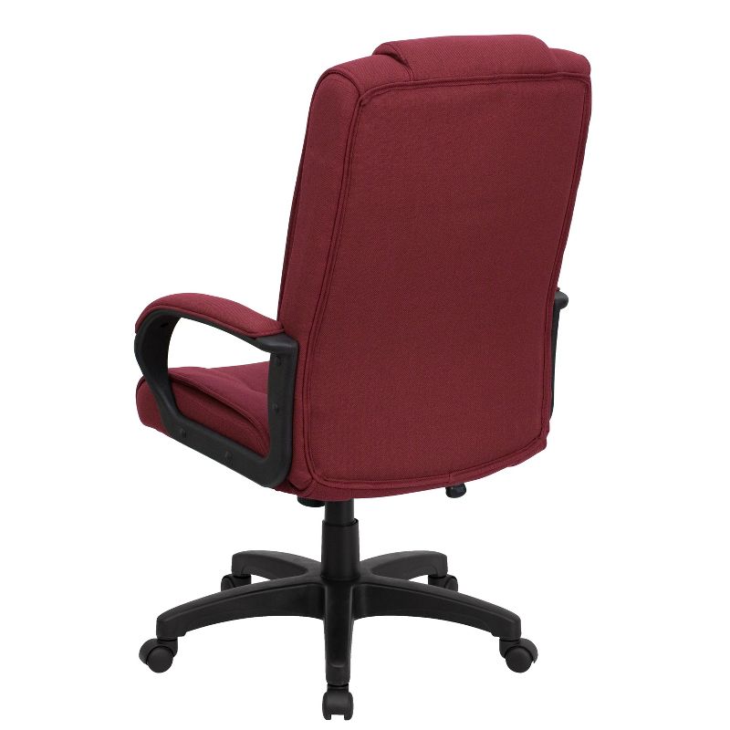 Flash Furniture High Back Multi-Line Stitch Upholstered Executive Swivel Office Chair with Arms, 2 of 6