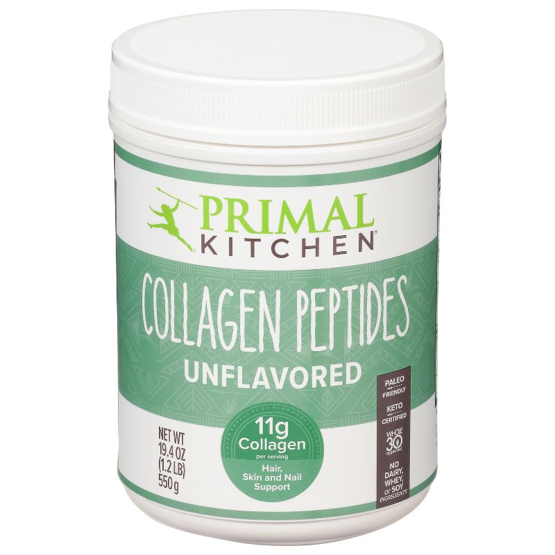 Primal Kitchen Grass Fed Collagen Peptides Supplement Powder - 1.2lbs, 1 of 14