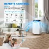 HUMHOLD Portable Air Conditioner with Remote Control, 3-in-1 Free Standing Cooling AC Unit with Fan & Dehumidifier - 4 of 4