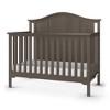 Child Craft Cottage Arch Top Crib & Dresser Nursery Set, Includes 4-in-1 Convertible Crib, 3 Drawer Dresser, & Changing Table Topper (Dapper Gray) - 2 of 4