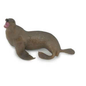 Collectible Wildlife Gifts | Sea Lion, Pinnipeds, High Quality, Hand Painted, Rubber Seal Family, Realistic, Toy Model, Gift,   2"   CH546 BB159 - 1 of 4
