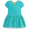 Disney Princess Jasmine Dress Tights and Headband 3 Piece Set Infant to Toddler - 4 of 4