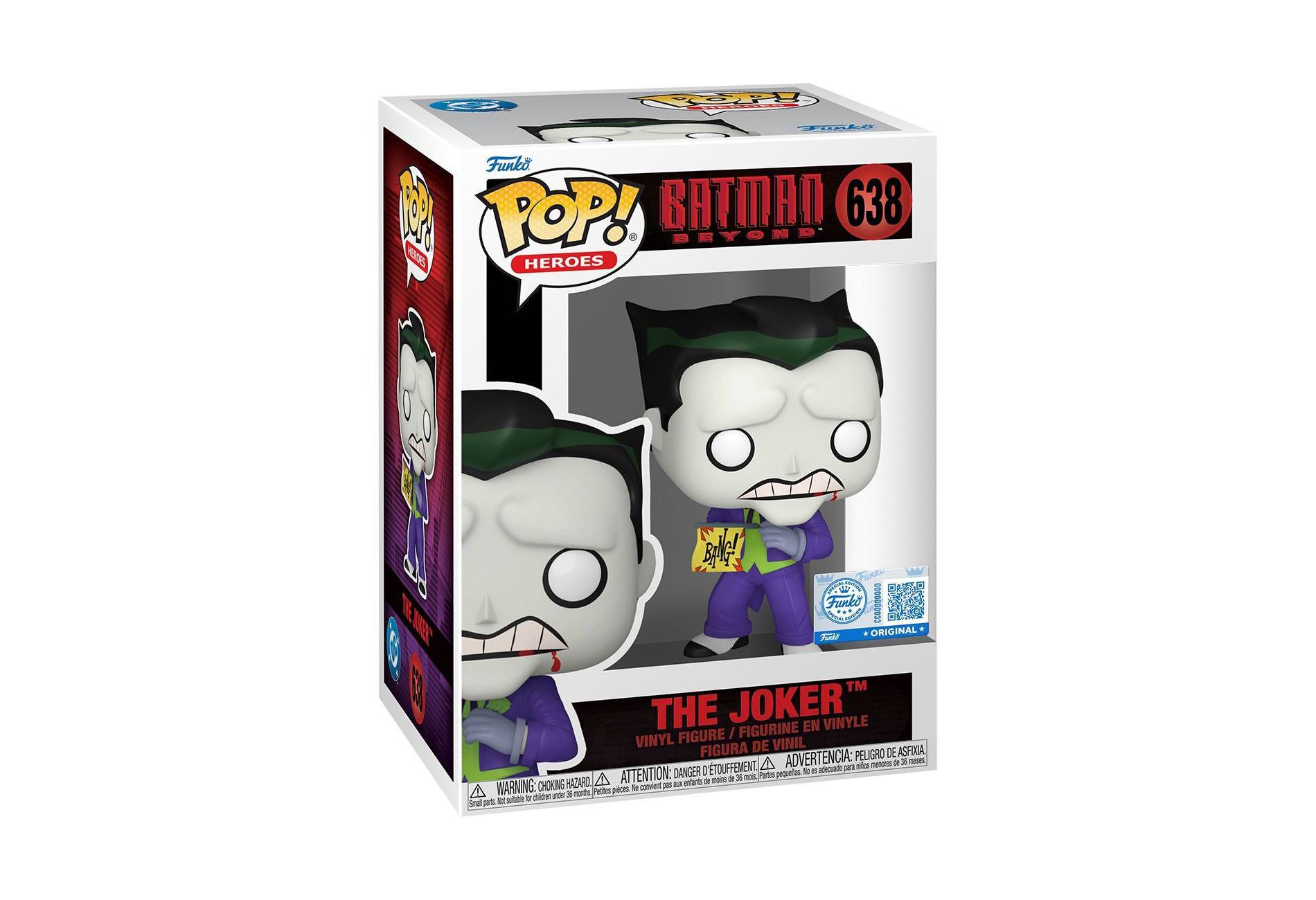 Funko POP! Heroes: Batman Beyond The Joker Vinyl Figure #638