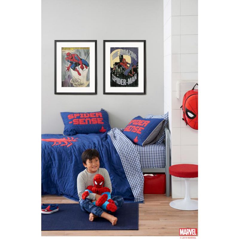 Saturday Park Marvel Spiderman Spider Sense Quilt, 3 of 9