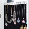 CAVINAS Mirror Jewelry Cabinet Full Length Mirror 360° Swivel Jewelry Cabinet Jewelry Armoire Organizer with Mirror - 2 of 4