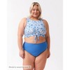 Coastline Blue Mid-Waist Bottom - 4 of 4