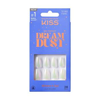 KISS Products Gel Fantasy Dreamdust Fake Nails - Fancy That - 31ct