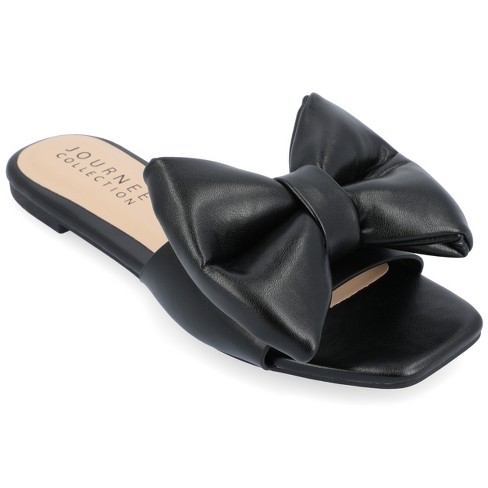 Black flat best sale sandals target