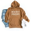 Simply Sage Market S.W.Smiley Mother Hood Distressed Hoodie - M - Camel - 2 of 4