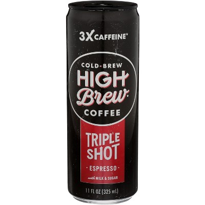 Photo 1 of **Exp 8/27/24**
High Brew Coffee Espresso Triple Shot - Case of 12 - 11 fl oz