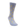 Lightning Bolt Patterned Socks (Men's Sizes Adult Large) from the Sock Panda - image 3 of 4