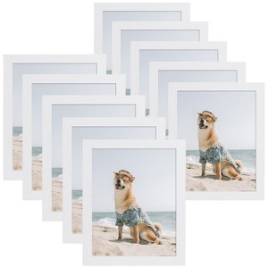 Golden State Art 8x10 MDF Picture Frame 0.71 Inch Thickness for 5x7 Picture - Pack of 10 - 1 of 4