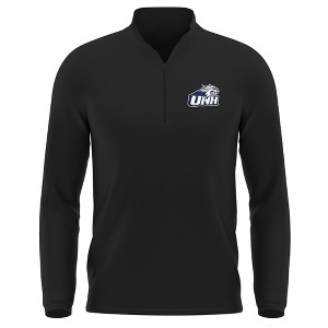 Men's University of New Hampshire Adult Active Sport 1/4 Zip Pullover Left Chest Logo - 1 of 4