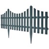 vidaXL 17 pcs Lawn Dividers 32.8 ft Green - 3 of 4