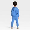 Toddler Boys' 2pc Teenage Mutant Ninja Turtles Fleece Sweatshirt & Pants Set - Blue - 2 of 4