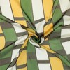 Elerevyo Women Contrast Color Silk Like Bandana Square Neck Scarves 1 Pc 27.6"x27.6" - 4 of 4