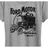 Women's - Ford - Model T Delivery Car 1911 Detroit Michigan with Logo Short Sleeve Graphic T-Shirt - 2 of 4