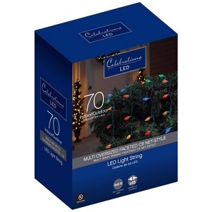 Celebrations LED C9 Multicolored 70 ct Net Christmas Lights - 1 of 1