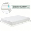 coucheta Metal Bed Frame, Platform Base with Wrought Rod Design,No Box Spring Required,Sturdy Foundation with Under-Bed Storage Space, Easy Assembly - 3 of 4
